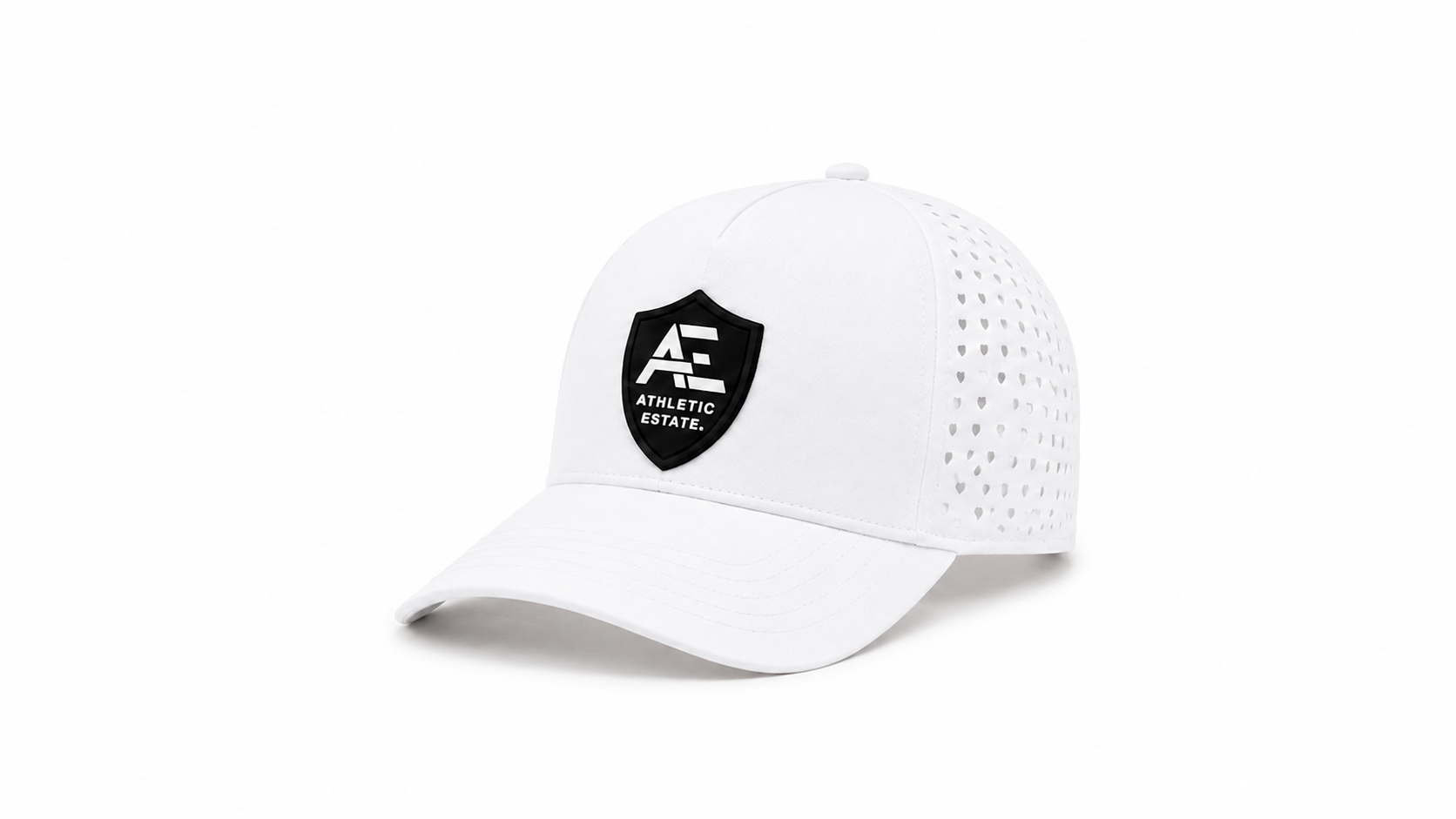 Athletic Estate Shield Hat - White